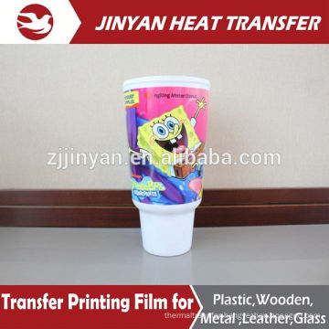 tranfer printing colored food packing container label